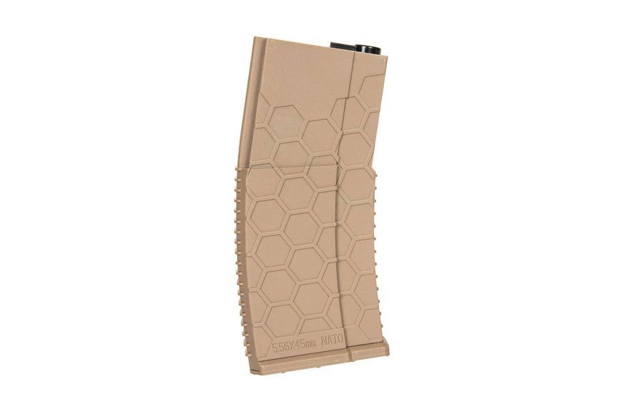 Polimerowy magazynek mid-cap HX 120 kulek do моделей M4/M16 - tan [ACM] (для страйкболу) ACM-05-029523 фото