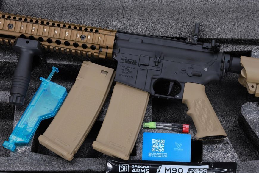 Штурмовая винтовка Daniel Defense&reg; MK18 SA-E19 EDGE&trade; HAL 2 ETU Gen. 2 &mdash; Chaos Bronze [Specna Arms] SPE-01-039901 фото