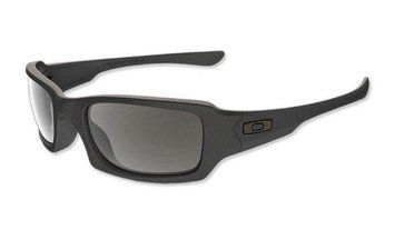 Oakley - SI Fives Squared Matte Black Sunglasses - Grey Polarized - OO9238-11 (для страйкболу) 13878 фото