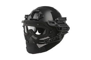 Аналог шолома FAST Gunner (MH) - black [Ultimate Tactical] (для страйкболу) UTT-21-017162 фото