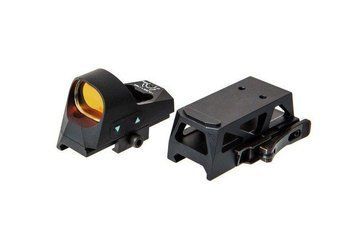 Страйкбольный аналог celownika kolimatorowego 1x25 Mini Reflex - czarna [AIM-O] (для страйкболу) AMO-10-024262 фото