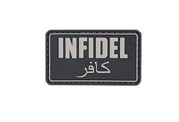 Naszywka 3D - Infidel - Black [GFC Tactical] (для страйкбола) GFT-30-004691 фото