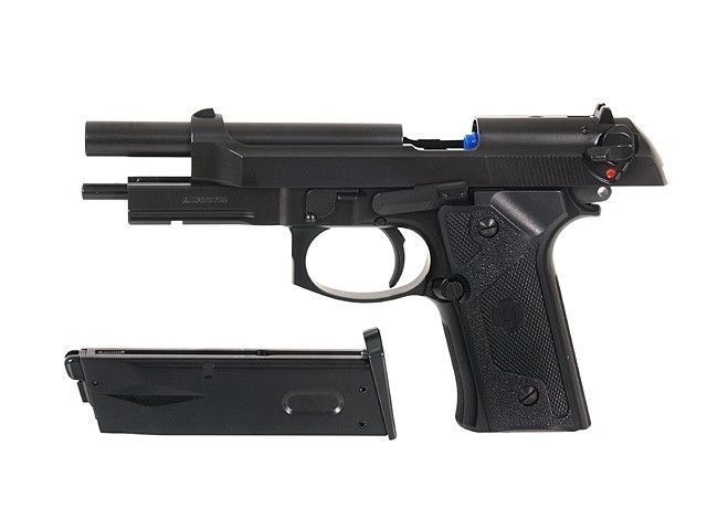 Страйкбольный пистолет Beretta M9 VERTEC Full Metal greengas [KJW] (для страйкбола) GGB-0304TM(010348) фото