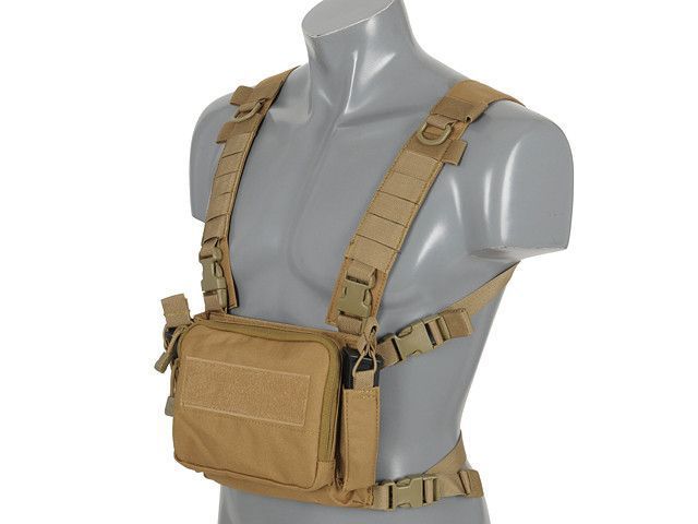 Компактний багатофункціональний Chest Rig - Coyote [8FIELDS] (для страйкболу) M51611057-TAN фото
