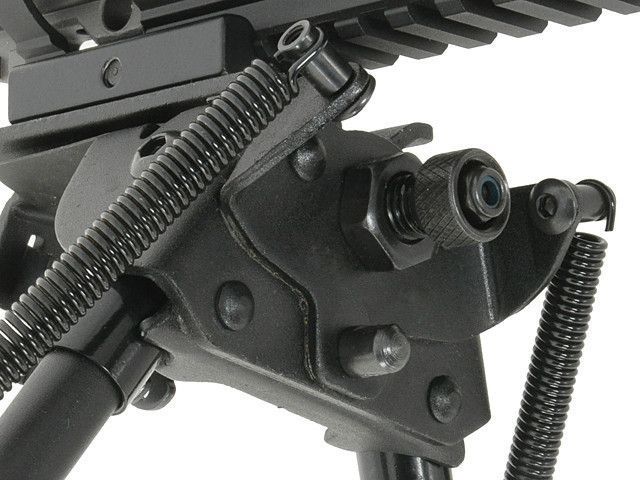 Регульовані сошки з адаптером на планку RIS - black [ACM] (для страйкболу) M51616158-BK фото