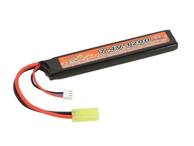 Аккумулятор Li-Po 1200mAh 7,4V 20/40C [Victory Battery] (для страйкбола) VL201274 фото