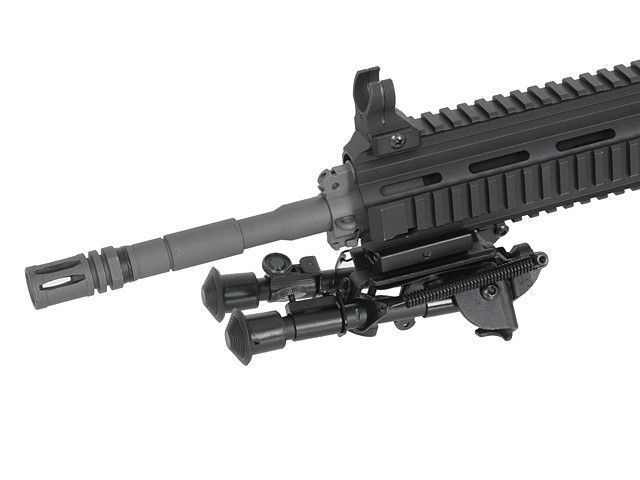 Регульовані сошки з адаптером на планку RIS - black [ACM] (для страйкболу) M51616158-BK фото