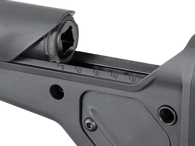 Składana kolba bojowa do AEG AR15/M4/SR25 - Black [KUBLAI]&nbsp;(для страйкбола) AS.G123-BK фото