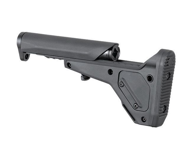 Składana kolba bojowa do AEG AR15/M4/SR25 - Black [KUBLAI]&nbsp;(для страйкбола) AS.G123-BK фото