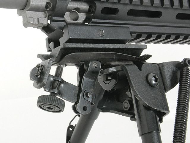 Регульовані сошки з адаптером на планку RIS - black [ACM] (для страйкболу) M51616158-BK фото