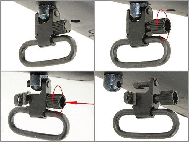 Uchwyt zawieszenia typ UM QD mod.2 - black (для страйкболу) BD0885-1 фото