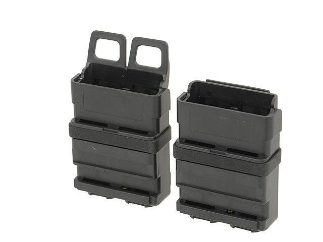 Polimerowa ładownica na 2 magazynki 5.56 - black [FMA] (для страйкбола) TB298 фото