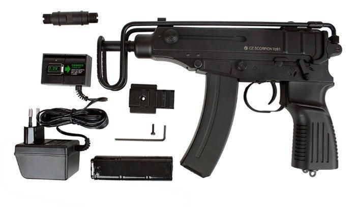 ASG - Scorpion Vz61 Electric Machine Pistol airsoft - AEP - Sportline - 16529 (для страйкболу) 9645 фото