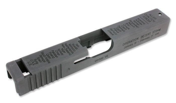 Guarder - Aluminum Slide for MARUI G17 - Desert Storm - GLK-27(A)BK (для страйкбола) 6810 фото