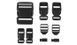 101 Inc. - Buckle Set - Black - 9 pcs (для страйкбола) 11238 фото