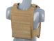 Buckle Up Low Profile Plate Carrier - Coyote [8FIELDS] (для страйкболу) M51611048-1-TAN фото 6