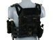 Jump Plate Carrier с аналогам баллистических пластин, подсумками - MULTICAM BLACK [8FIELDS] M51611021-1-MB фото 3