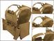 Jump Plate Carrier с аналогам баллистических пластин, подсумками - MULTICAM BLACK [8FIELDS] M51611021-1-MB фото 9
