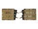 Zestaw poziomych podw&oacute;jnych ładownic na magazynki M4/M16/AR-15 - Multicam [8FIELDS] (для страйкболу) M51613091-CP фото 1