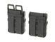 Polimerowa ładownica na 2 magazynki 5.56 - black [FMA] (для страйкбола) TB298 фото 4