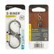 Nite Ize - S-Biner&reg; SlideLock&reg; Stainless Steel #3 - Stainless - LSB3-11-R6 (для страйкбола) 19148 фото 1