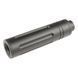 Глушник 110x27mm Short Type D (14 мм CCW) &mdash; Black [Slong Airsoft] (для страйкболу) SL00323 фото 1