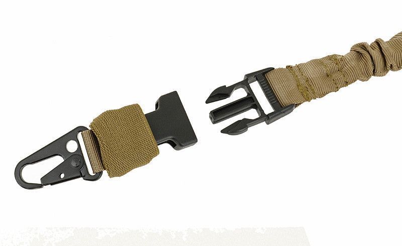 1-punktowy pas bungee z mocowaniem MOLLE - Coyote [8FIELDS] (для страйкбола) M51617097-TAN фото