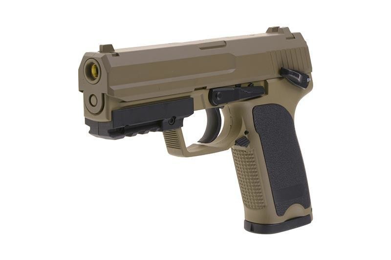 Страйкбольный пистолет электрический CM125 - tan [CYMA] (для страйкбола) CYM-01-019697 фото