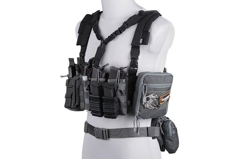 Podw&oacute;jna ładownica Open I na magazynki AK/M4/G36 - czarna [Primal Gear] (для страйкбола) PRI-19-017398 фото