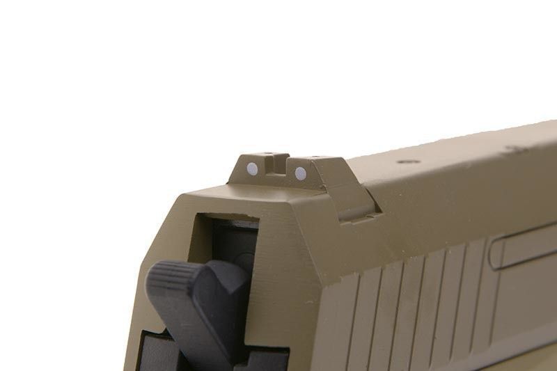 Страйкбольный пистолет электрический CM125 - tan [CYMA] (для страйкбола) CYM-01-019697 фото