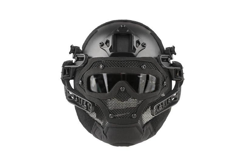 Аналог шолома FAST Gunner (MH) - black [Ultimate Tactical] (для страйкболу) UTT-21-017162 фото