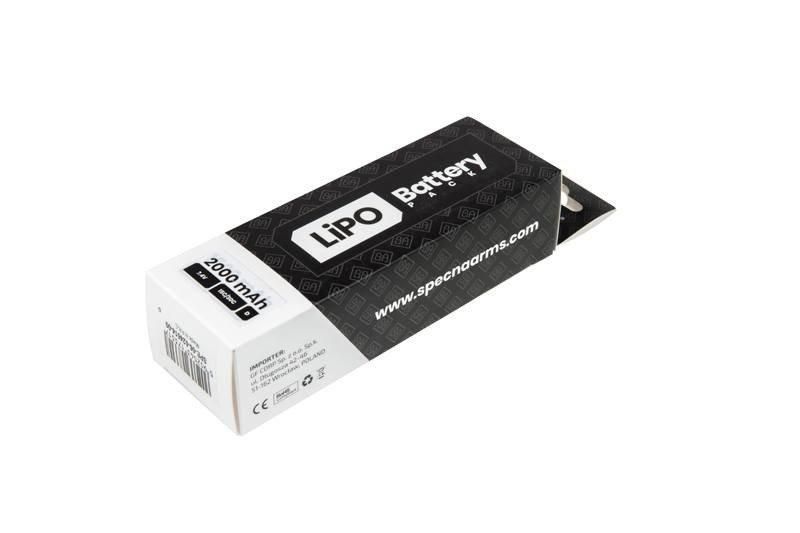 Аккумулятор LiPo 7,4V 2000mAh 15/30C- T-Connect (Deans) [Specna Arms] (для страйкбола) SPE-06-024614 фото