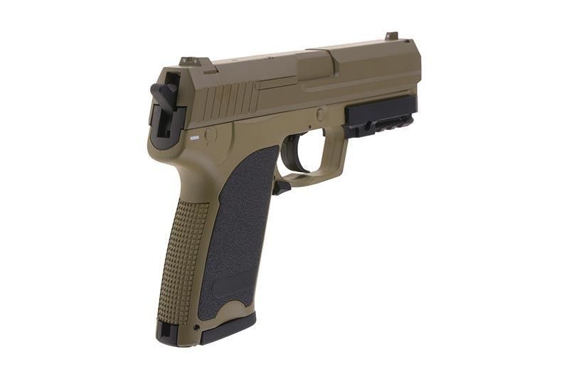 Страйкбольный пистолет электрический CM125 - tan [CYMA] (для страйкбола) CYM-01-019697 фото