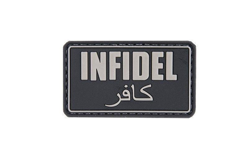 Naszywka 3D - Infidel - Black [GFC Tactical] (для страйкболу) GFT-30-004691 фото