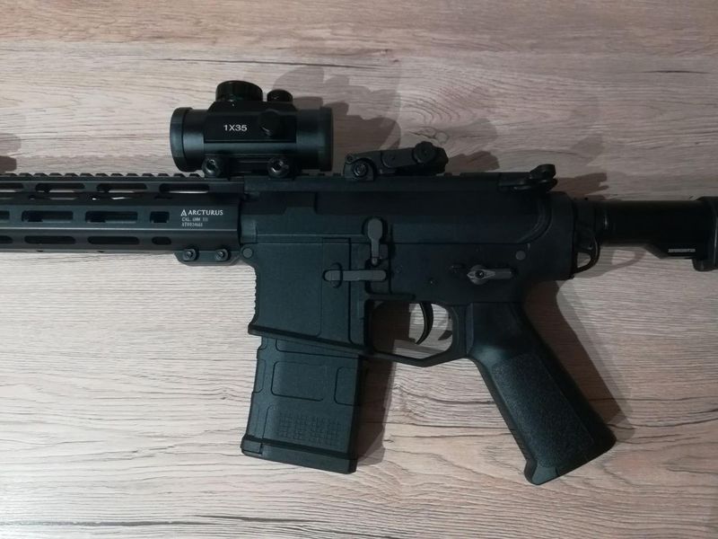 Короткий магазин DMAG зі змінною місткістю 20/70 кульок для M4/M16 &mdash; Black [D-DAY] (для страйкболу) MAG-E13 фото