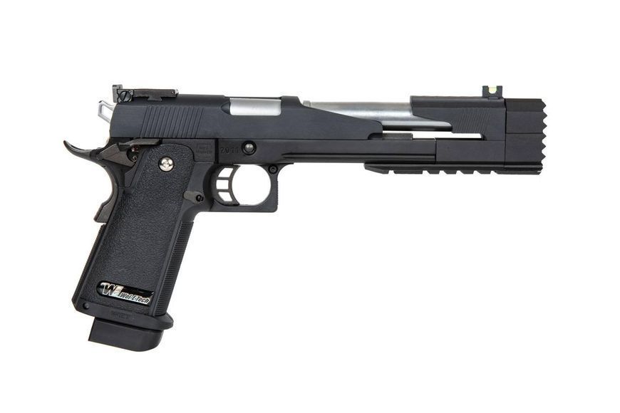 Страйкбольный пистолет Hi-Capa 7" Dragon A (Full Auto) - Black [WE]&nbsp;(для страйкбола) WET-02-029573 фото