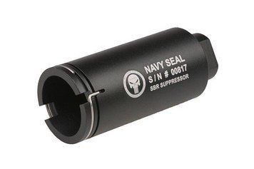 Полум'ягасник / концентратор газів Navy Seal - black [Element] (для страйкболу) ELM-09-011834 фото