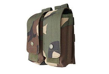 Двойной подсумокдля магазинов типа AK - woodland [GFC Tactical] (для страйкбола) GFT-19-003578 фото