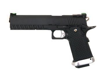 Пістолет Colt M1911 Hi-Capa 6" GreenGas KP-06 [KJW] (для страйкболу) GGB-0345TM фото