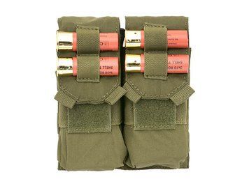 Podw&oacute;jna ładownica 5,56mm z miejscem na naboje 12 Ga - Olive [8FIELDS] (для страйкбола) M51613157-OD фото