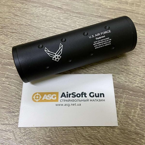 Глушитель звука U.S. Air Force 107x35mm [FMA] (для страйкбола) FMA-09-005618 фото