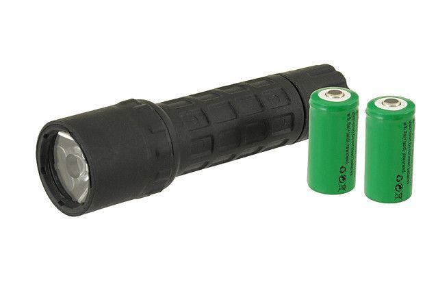 Kompaktowa latarka LED - BLACK [FMA] (для страйкболу) TB514 фото