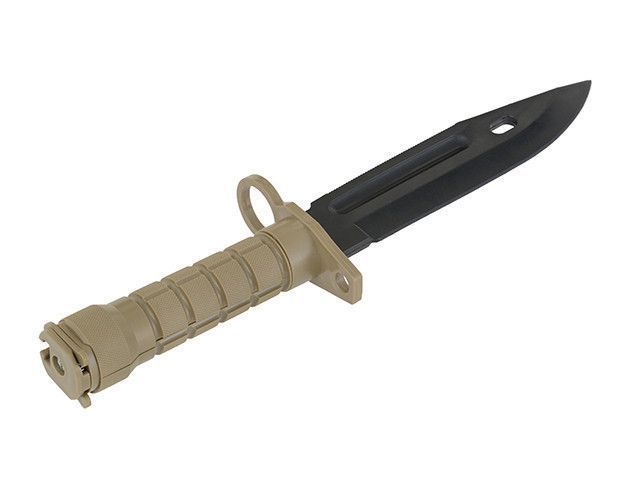 Муляж штик-ножа до приводів M4/M16 &ndash; TAN [CYMA] (для страйкболу) FBP1741TAN фото