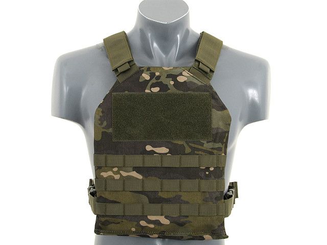 Простой Plate Carrier с аналогам баллистических вставок - Multicam Tropic [8FIELDS] (для страйкбола) M51611030-MT фото