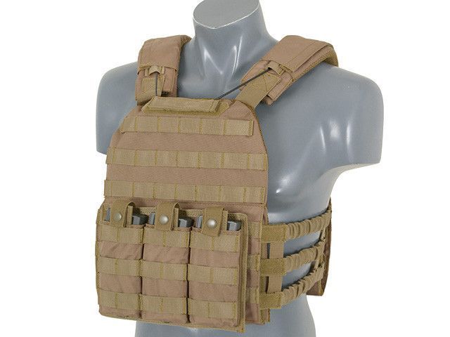 First Defense Plate Carrier - Coyote [8FIELDS] (для страйкбола) M51611029-1-TAN фото
