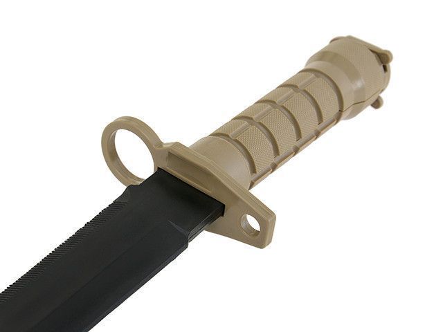 Муляж штик-ножа до приводів M4/M16 &ndash; TAN [CYMA] (для страйкболу) FBP1741TAN фото