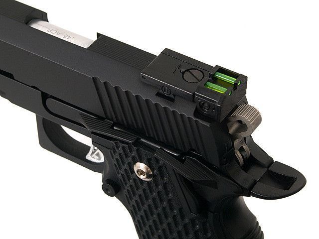Пистолет Colt M1911 Hi-Capa 6&Prime; GreenGas KP-06 [KJW] (для страйкбола) GGB-0345TM фото