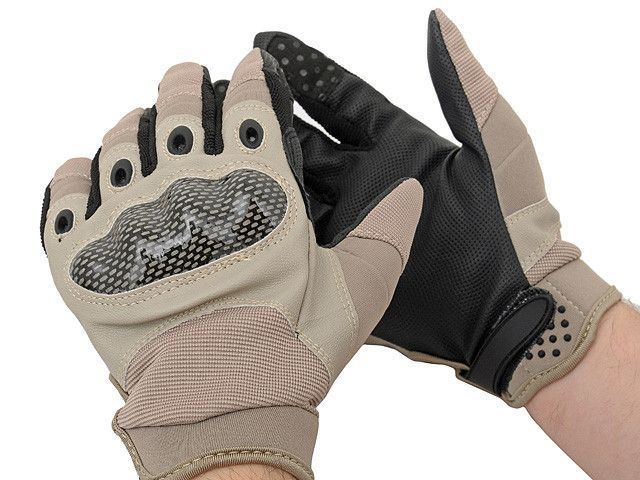 Тактические перчатки полнопалые Military Combat Gloves mod. IV (Size M) - TAN [8FIELDS] M51617078-TAN-M фото