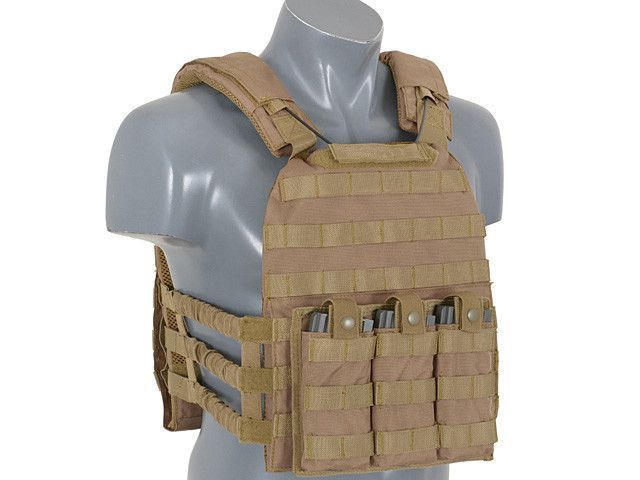 First Defense Plate Carrier - Coyote [8FIELDS] (для страйкбола) M51611029-1-TAN фото