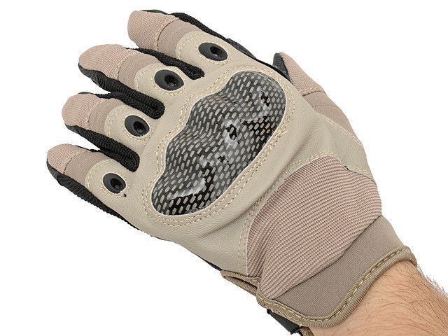 Тактические перчатки полнопалые Military Combat Gloves mod. IV (Size M) - TAN [8FIELDS] M51617078-TAN-M фото